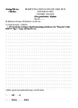 Đề kiểm tra chất lượng giữa học kì II môn Tiếng Việt Lớp 4 - Năm học 2021-2022